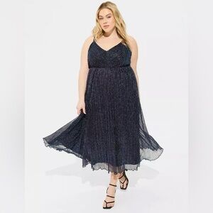 Torrid Tea Length Sleeveless Dress L